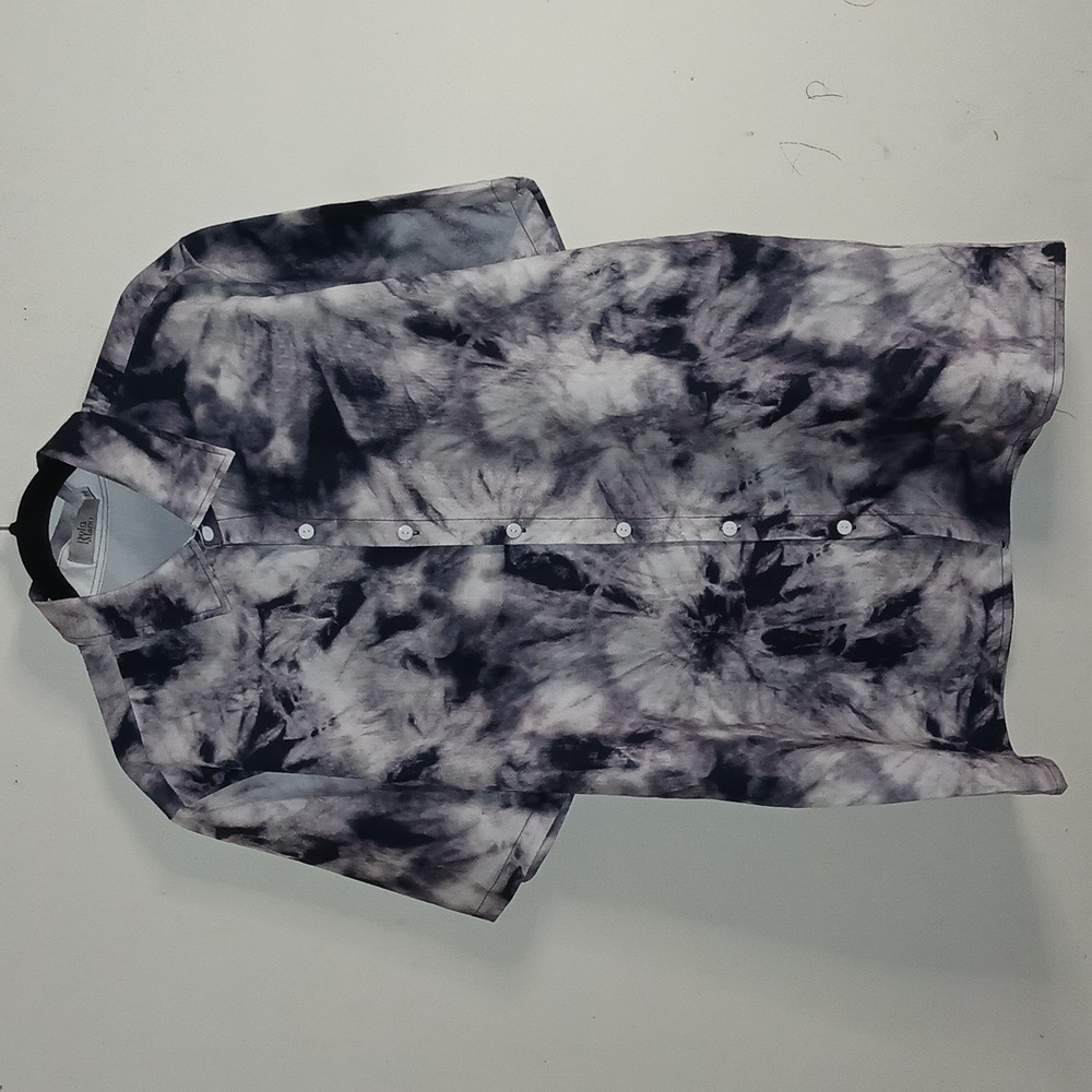 Polo Mano‎ Mens Tie & Dye Short sleeve button-down shirt | Size: XXL